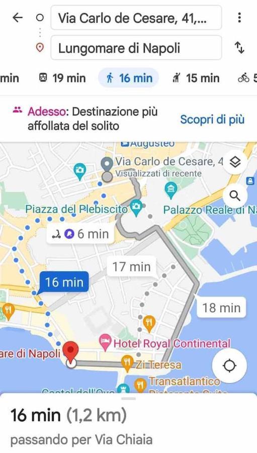 Traversa Toledo, Intero Appartamento Al Plebiscito Nápoly Kültér fotó