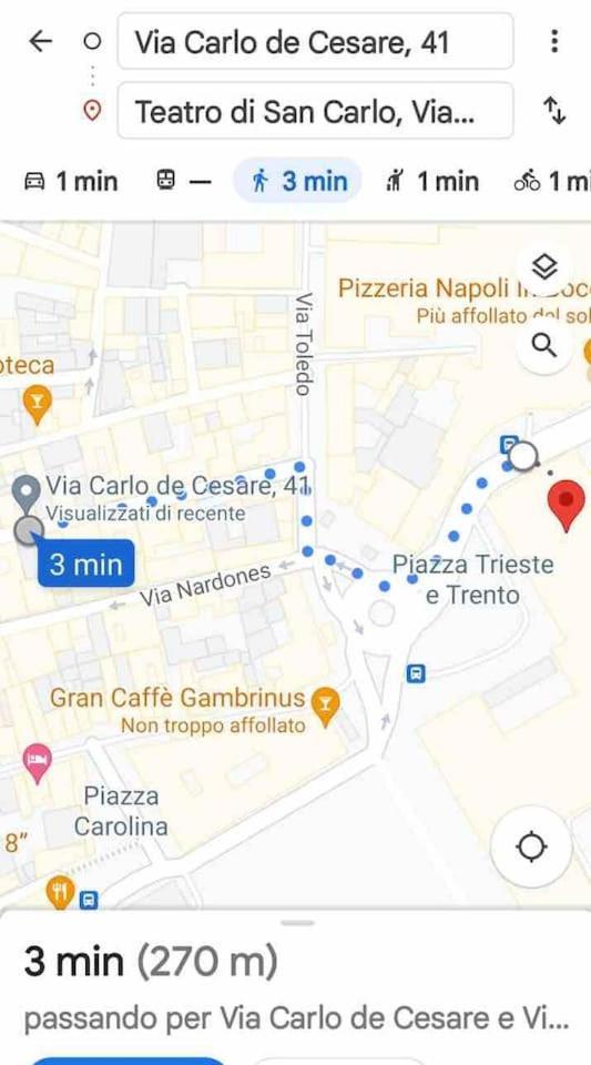 Traversa Toledo, Intero Appartamento Al Plebiscito Nápoly Kültér fotó