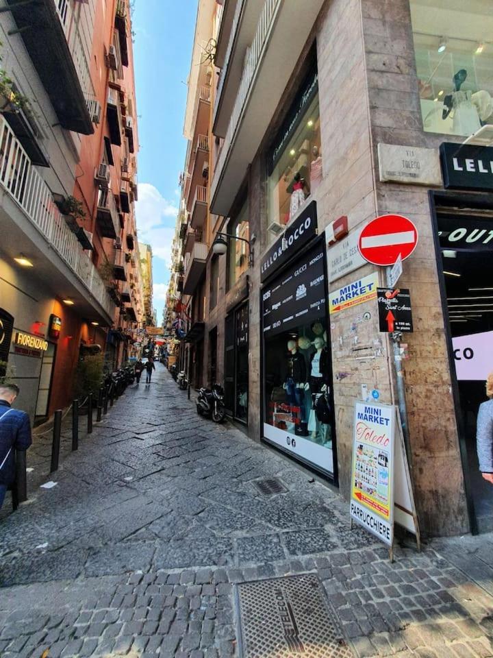 Traversa Toledo, Intero Appartamento Al Plebiscito Nápoly Kültér fotó